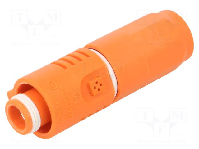 Connector: DC supply; female; SurLok Plus; 120A; 1kV; PIN: 1; orange AMPHENOL SLPIPA16BSO