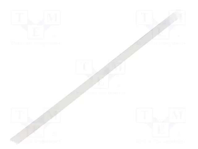 Cover for LED profiles; satin; 1m; LIGER-16; push-in; SILER KLUŚ K-B17039S-1M