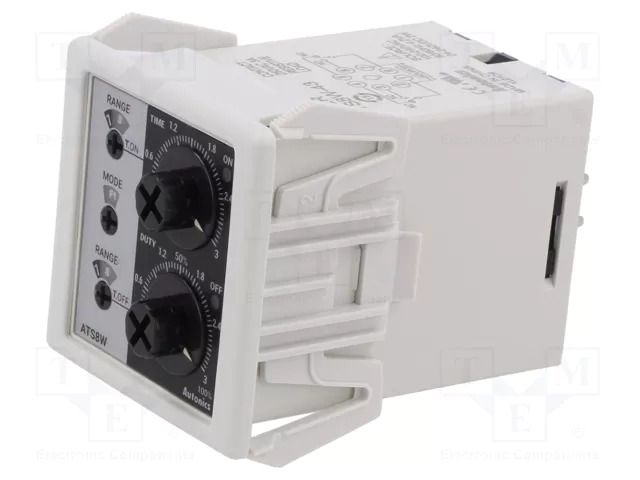 Timer; 0,3s÷30h; relay; 250VAC/3A,30VDC/3A; Usup: 100÷240VAC AUTONICS ATS8W-43