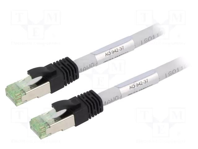 Patch cord; RJ45 plug,both sides; S/FTP; Cat 8; stranded; Cu; 5m GOOBAY GOOBAY-55139