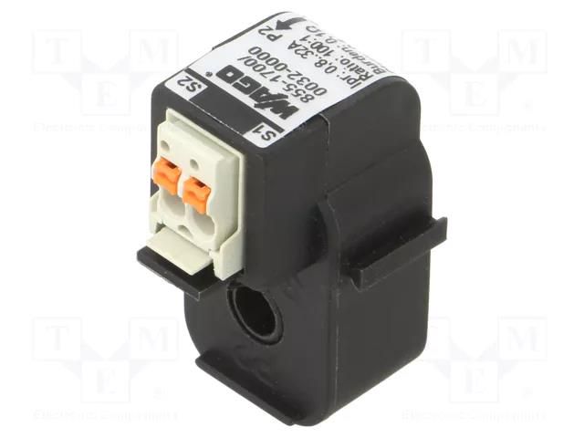 Transformer: current; 0.5A; Class: 1; Core: solid WAGO 855-1700/032-000