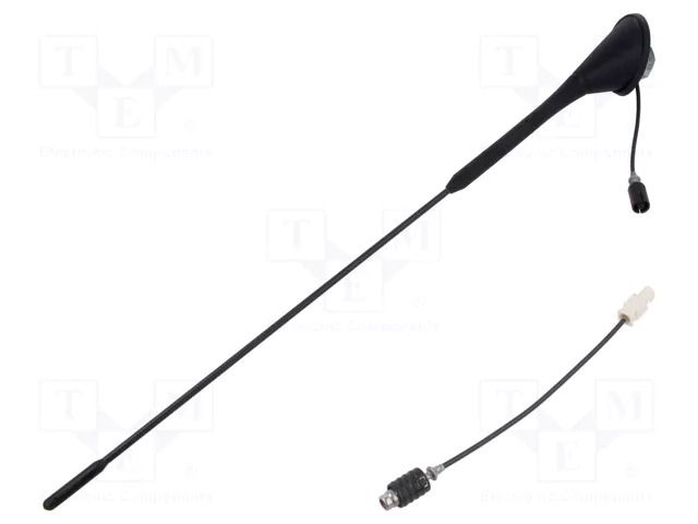 Antenna; car top,automotive; 405mm; AM,FM; universal; 180mm MTA 7677882