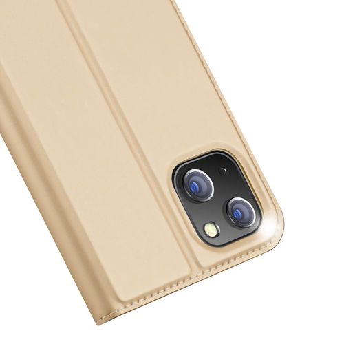 Dux Ducis Skin Pro Holster Flip Cover for iPhone 14 Plus gold, Dux Ducis 6934913035108 6934913035108