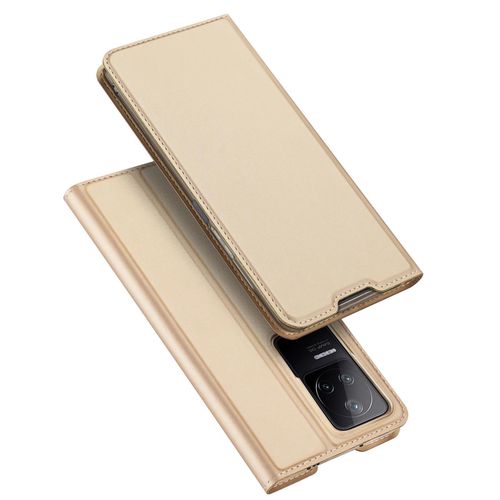 Dux Ducis Skin Pro Holster Cover Flip Cover for Xiaomi Poco F4 5G gold, Dux Ducis 6934913035290 6934913035290