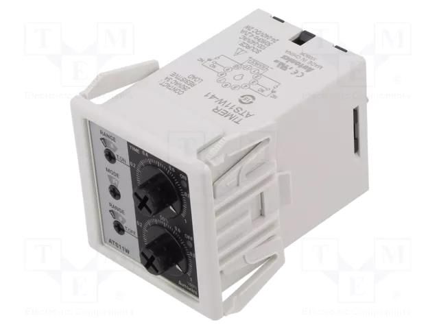 Timer; 0,1s÷10h; relay; 250VAC/3A,30VDC/3A; Usup: 100÷240VAC AUTONICS ATS11W-41