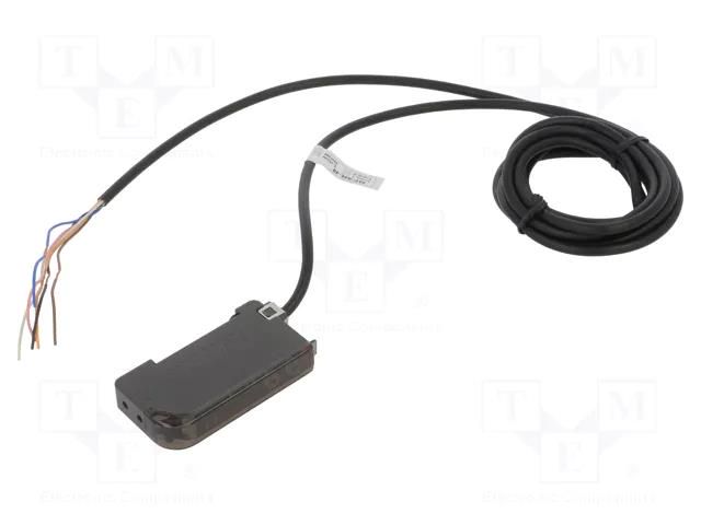 Sensor: optical fiber amplifier; NPN; Connection: lead 2m; 50mA AUTONICS BF4R-R