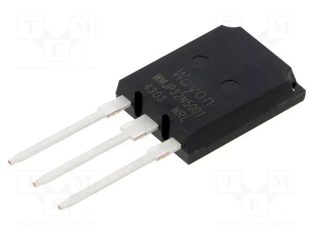 Transistor: N-MOSFET; unipolar; 500V; 40A; TO247PLUS WAYON WMJP32N50D1-CYG