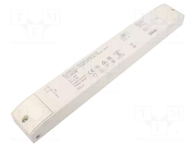 Power supply: switching; LED; 250W; 24VDC; 220÷240VAC; IP20; 92% ams OSRAM 4062172333467