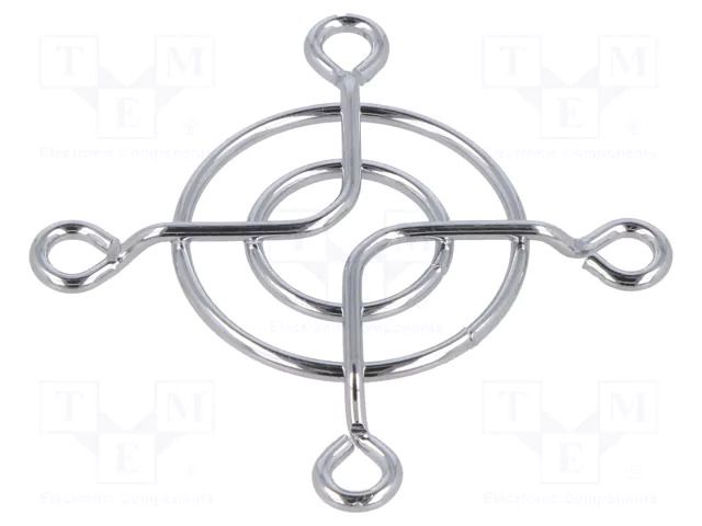 Guard; steel wire; 40x40mm; screw; Ø4mm FISCHER ELEKTRONIK LAGI/40