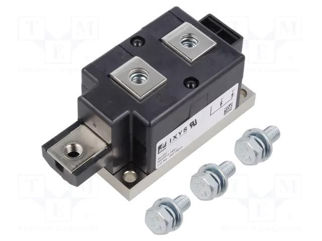 Module: diode; double series; 1.8kV; If: 310A; Y1-CU; Ufmax: 1.03V IXYS MDD312-18N1