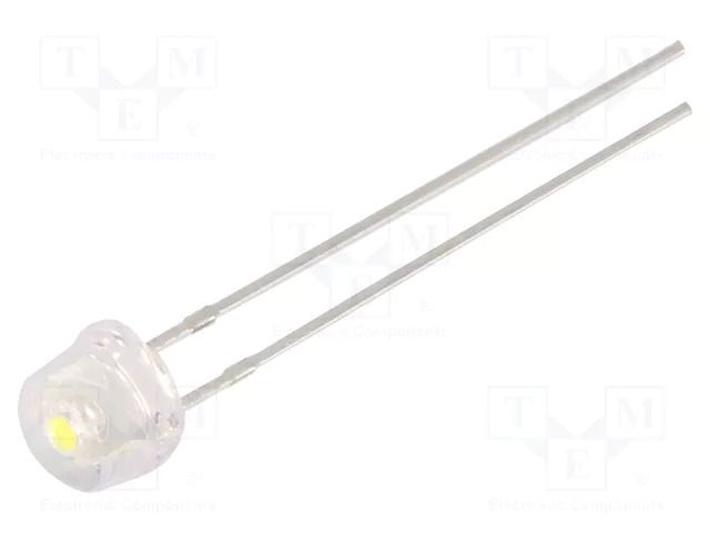 LED; 4.8mm; 100°; Front: convex; 2.9÷3.4VDC; No.of term: 2; -30÷85°C OPTOSUPPLY OSCK4L56A1A