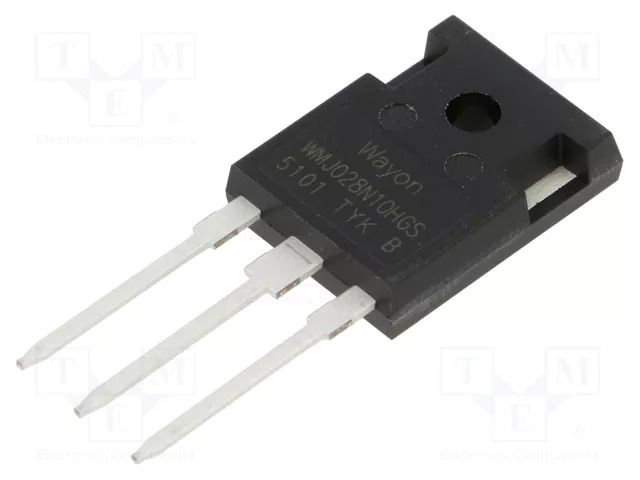 Transistor: N-MOSFET; unipolar; 100V; 228A; Idm: 912A; 320.5W WAYON WMJ028N10HGS-CYG