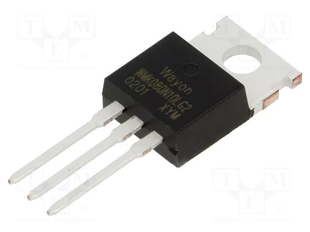 Transistor: N-MOSFET; unipolar; 100V; 41A; Idm: 328A; 108.7W WAYON WMK080N10LG2-CYG