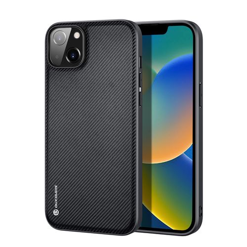 Dux Ducis Fino case cover nylon covered iPhone 14 Plus black, Dux Ducis 6934913036822 6934913036822