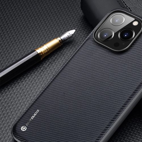 Dux Ducis Fino case cover iPhone 14 Pro blue nylon, Dux Ducis 6934913036860 6934913036860
