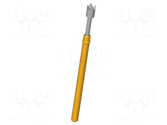 Test needle; Spring compression: 4mm; 5.3mm; 5A; steel; Ø: 2mm; 5N INGUN GKS-112-0076