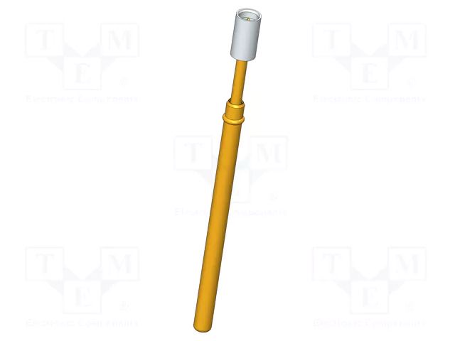 Test needle; Spring compression: 4mm; 5.3mm; 5A; plastic; Ø: 2.3mm INGUN GKS-112-1470