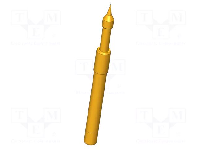 Test needle; Spring compression: 4mm; 5.3mm; 5A; steel; Ø: 1mm; 1.5N INGUN GKS-113-0058