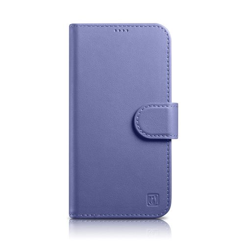 iCarer Wallet Case 2in1 Cover iPhone 14 Plus Anti-RFID Leather Flip Case Light Purple (WMI14220727-LP), iCarer 6975092686330 6975092686330