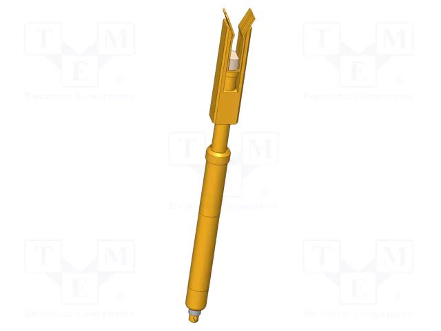 Test needle; 20A; bronze; gold-plated; HKF-617; push-in; 57.9mm INGUN HKF-617-0009