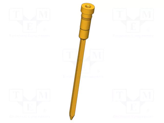 Connector; Contact plating: gold-plated; Contacts: brass; Ø: 1.8mm INGUN IGN-21814
