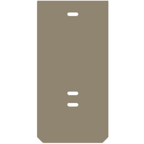 End plate (terminals), 37.45 mm x 2 mm, dark beige Weidmuller 1073000000 04008190475260