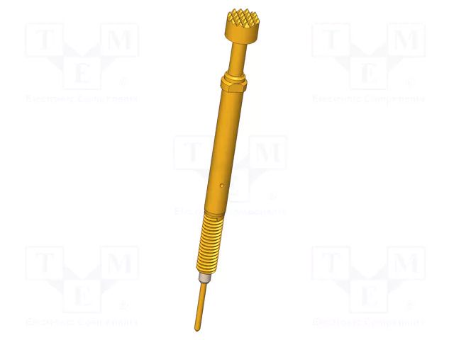 Test needle; Maksimum spring compression: 5.2mm; 3A; Ø: 4mm; 1.8N INGUN SKS-465-0258