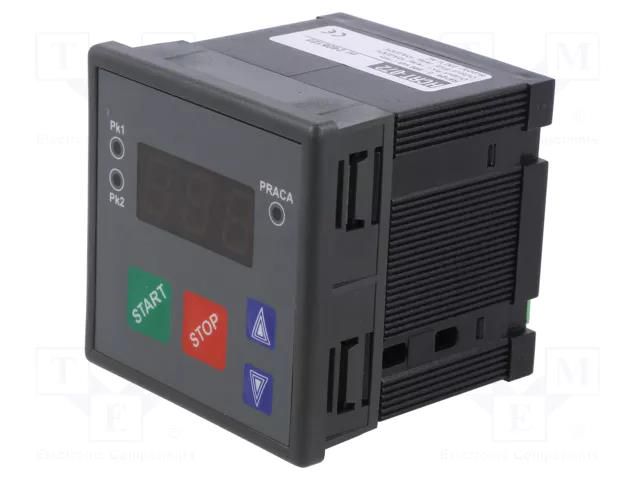 Timer; Range: 1s÷999s; NO x2; 230VAC; on panel; HCRT; PIN: 10 HOTCOLD HCRT-072/230VAC