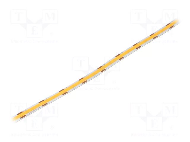 COB LED tape; white warm; LED/m: 320; 8mm; IP20; 180°; 8W/m; 12VDC POS UQS-COB-8WWW-12-50