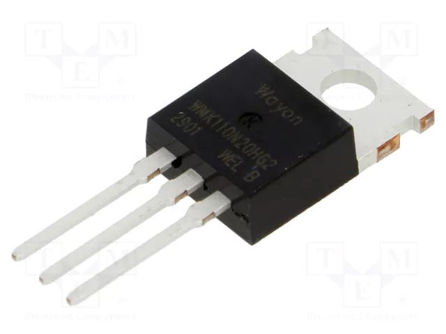 Transistor: N-MOSFET; unipolar; 200V; 125A; Idm: 500A; 347.2W WAYON WMK110N20HG2-CYG