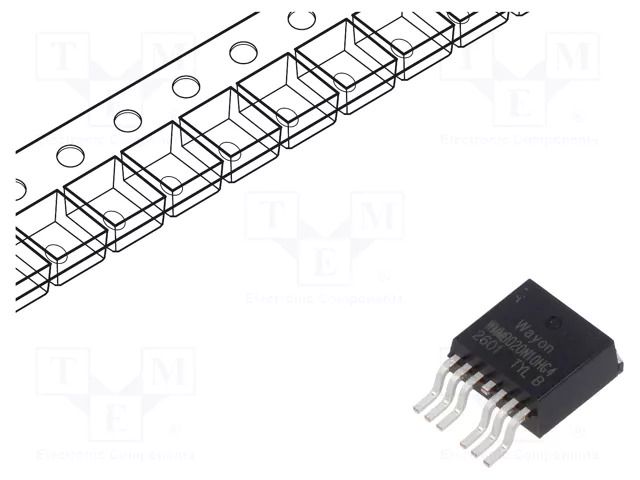 Transistor: N-MOSFET; unipolar; 100V; 238A; Idm: 952A; 277.8W WAYON WMMB020N10HG4-CYG