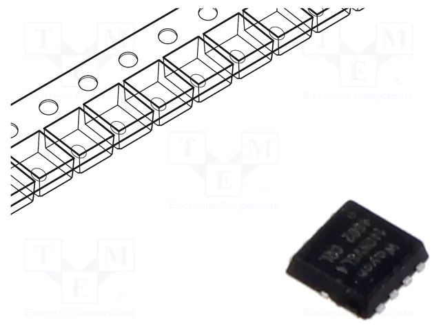 Transistor: N-MOSFET; unipolar; 65V; 33A; Idm: 132A; 25.5W WAYON WMQ140NV6LG4-CYG