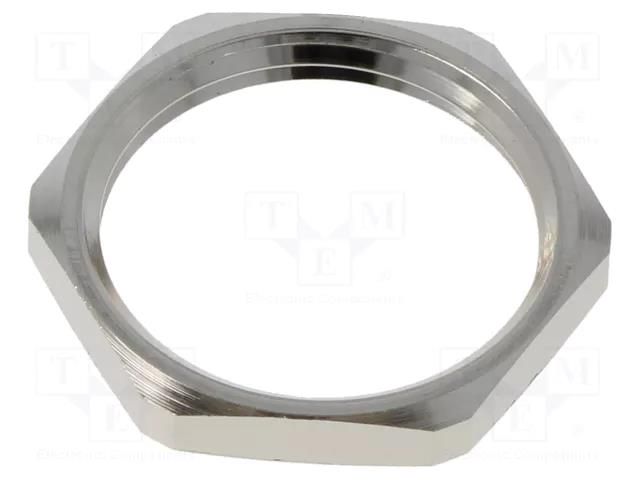 Nut; PG13,5; lead free; brass; Thread: PG; Plating: nickel LAPP LP-52003520LF