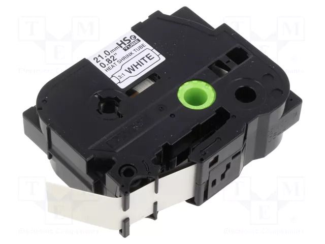 Heat shrink sleeve; 21mm; 1.5m; white; Character colour: black BROTHER BR-HSE251E