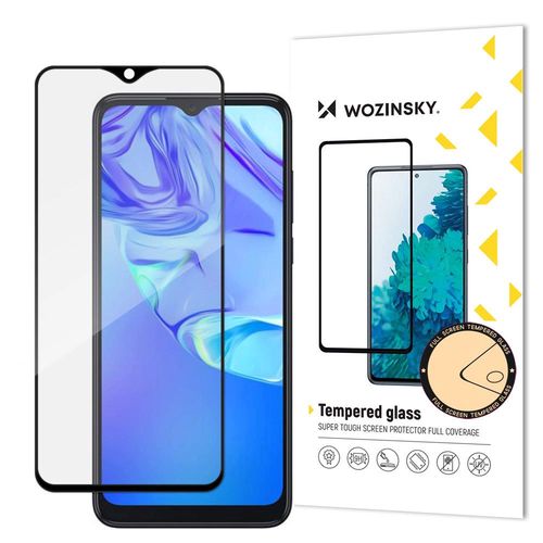 Wozinsky super durable Full Glue tempered glass full screen with frame Case Friendly TCL 305 black, Wozinsky 5907769309663 5907769309663