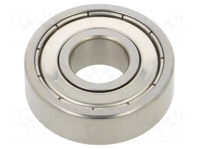 Bearing: single row deep groove ball; Øint: 10mm; Øout: 26mm SKF SKFW6000-2Z