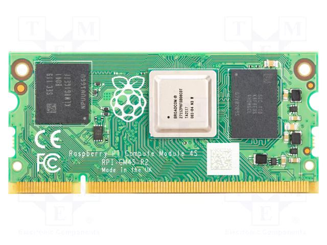 SOM; integrated compute module; Cortex A72; SO DIMM 200; 1.5GHz RASPBERRY PI SC0765