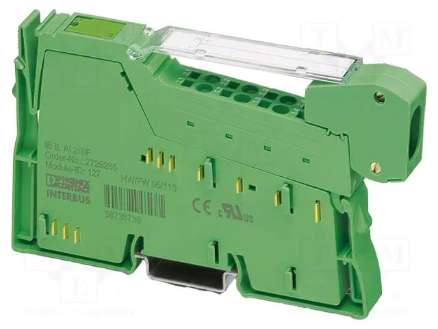 Industrial module: analog input; IP20; Inline; 19.2÷30VDC; IN: 2 PHOENIX CONTACT 2861302