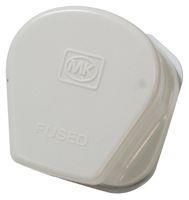 PLUG, SAFETY, 13A, WHITE 646WHI