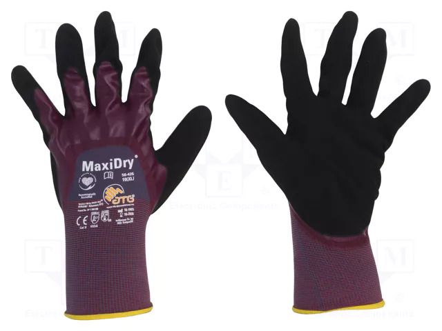 Protective gloves; Size: 10; MaxiDry® ATG ATG-56-425/10