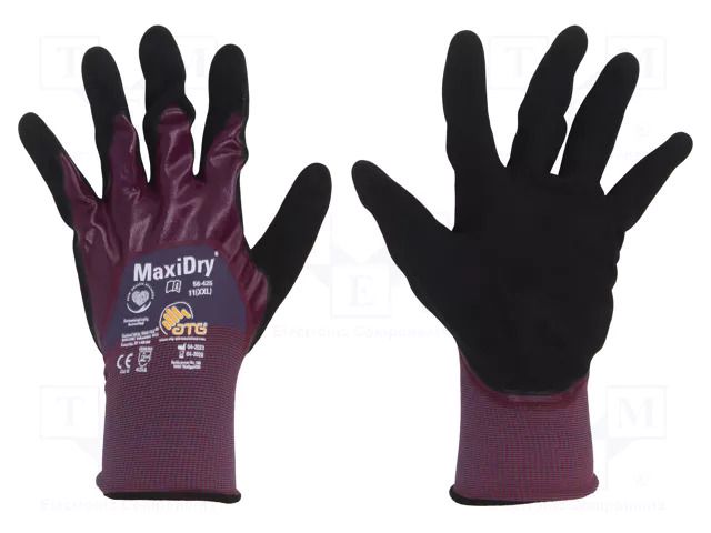 Protective gloves; Size: 11; MaxiDry® ATG ATG-56-425/11
