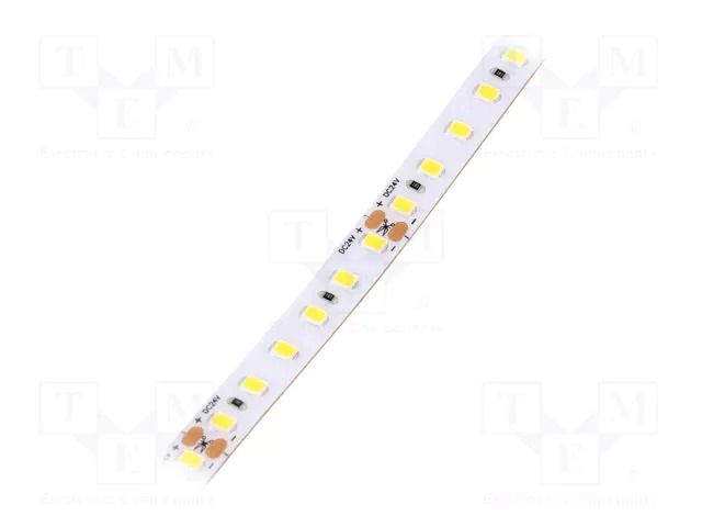 LED tape; white neutral; 2835; LED/m: 120; 8mm; IP64; 120°; 9.6W/m POS HQS-96-120NWP-24