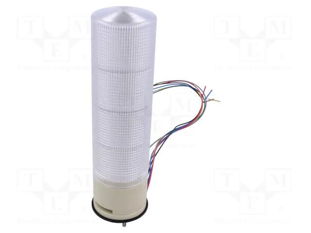 Signalling column; red/orange/green/blue; LED; 24VDC; 24VAC; IP53 SCHNEIDER ELECTRIC XVGB4W