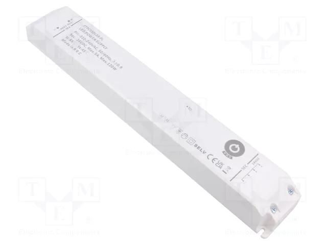 Power supply: switching; LED; 120W; 24VDC; 5A; 220÷240VAC; FTPC-PL POS FTPC120V24-PL