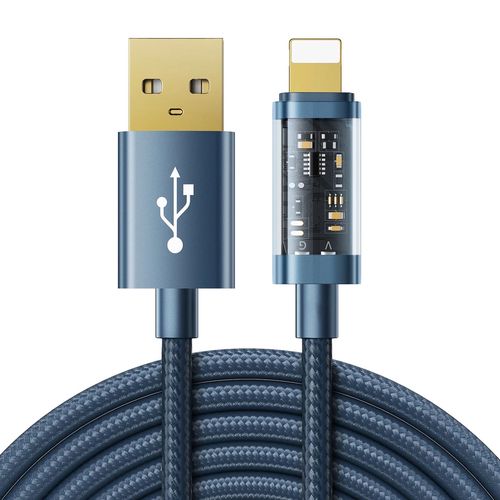 Joyroom S-UL012A20 USB-A / Lightning 2.4A 20W 2m cable - blue, Joyroom 6941237196453 6941237196453