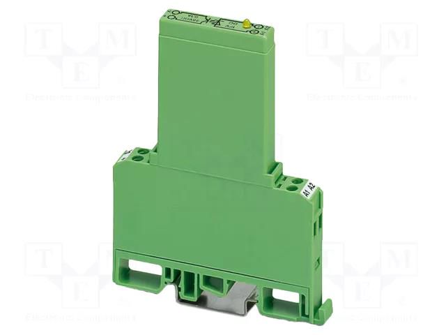 Relay: solid state; Ucoil: 5VDC; 1A; 1A/36VDC; Uswitch: max.36VDC PHOENIX CONTACT EMG10-OV5DC/24DC/1