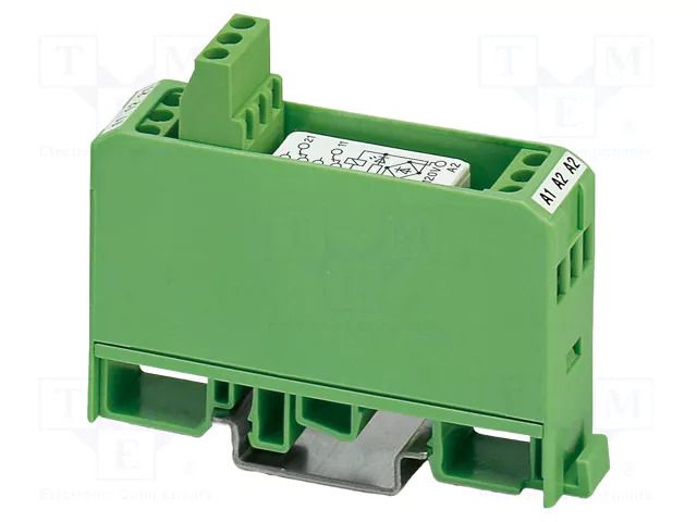 Relay: interface; DPDT; Ucoil: 24VAC,24VDC; 5A; 5A/250VAC PHOENIX CONTACT EMG17-REL/KSR24/LC