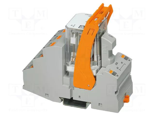 Relay: interface; for DIN rail mounting PHOENIX CONTACT RIF-4-RPT-24DC/3X