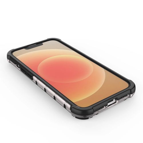 Honeycomb case for iPhone 14 armored hybrid cover transparent, Hurtel 5907769348907 5907769348907