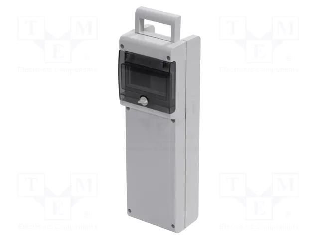 Enclosure: for modular components; grey; BLOCK SCAME SCAME-632.3510-000